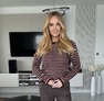 Zerra pulóver barna-bordó – Csíkos női kötött pulóver – Innova Fashion